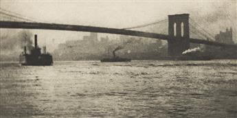 ALVIN LANGDON COBURN (1882-1966) The Singer Building, Noon * The Brooklyn Bridge, from the River.